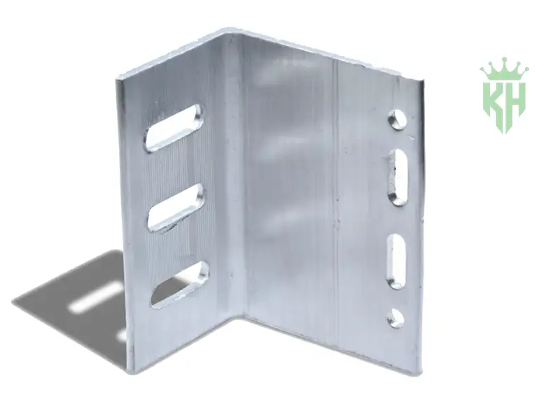 براکت آلومینیومی طول 8 سانت 3*60*40  میلی متر